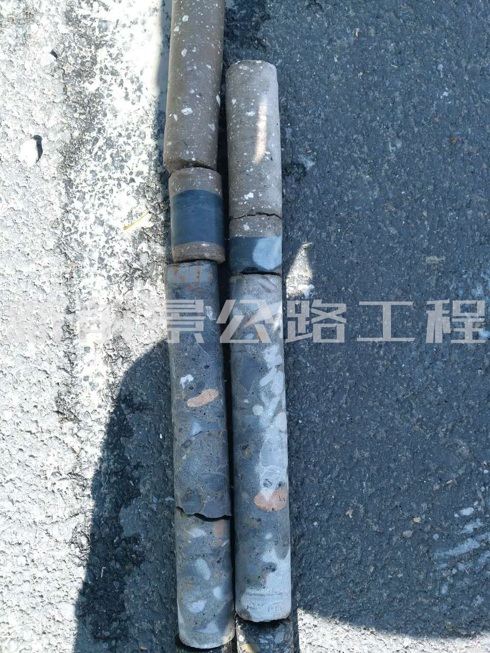 压(yā)浆后查验结果图