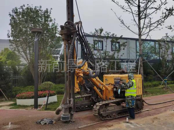 公路钻孔施工