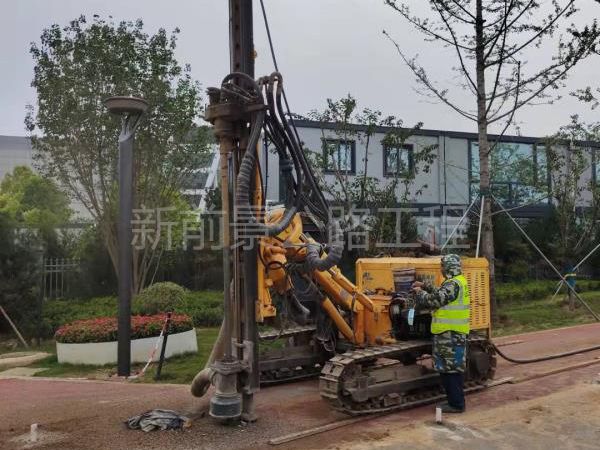 公路钻孔施工