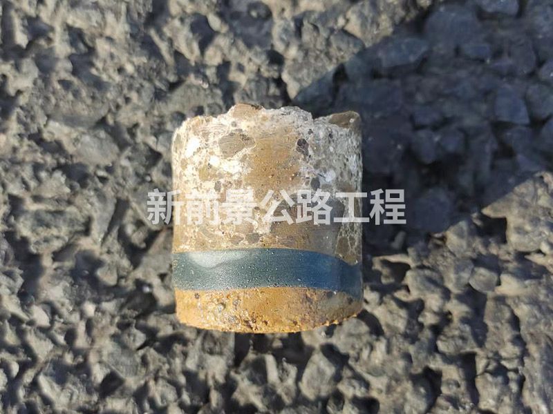 施工后取样结果图